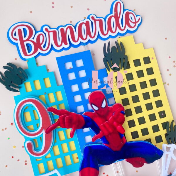 Arquivo Topo de Bolo Homem Aranha - Image 2