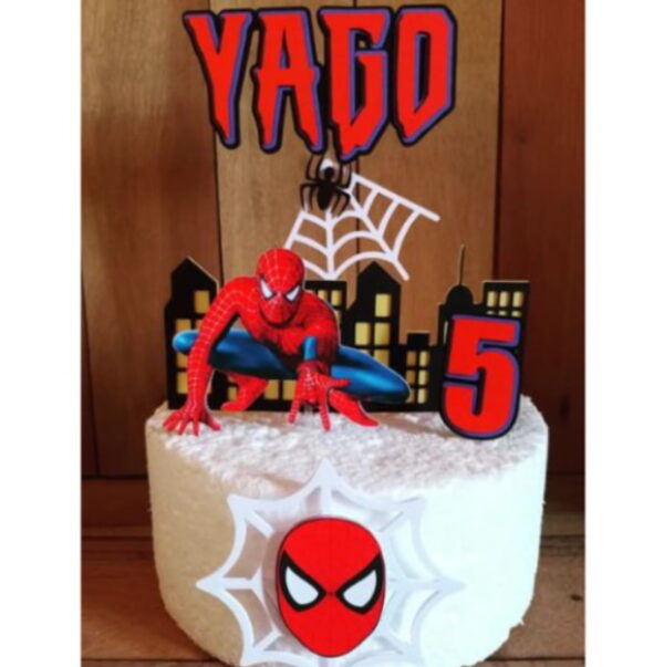 Arquivo Topo de Bolo - Homem Aranha