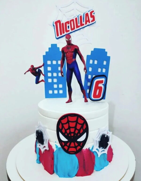 Arquivo Topo de Bolo - Homem Aranha