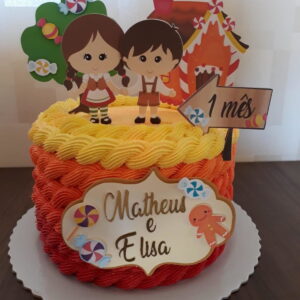 Arquivo topo de bolo João e Maria