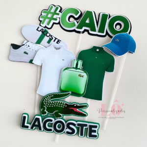 Arquivo Topo de Bolo Lacoste