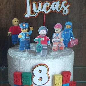 Arquivo Topo de Bolo- Lego 3d
