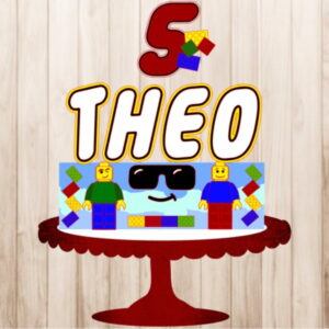 Arquivo Topo de Bolo - Lego
