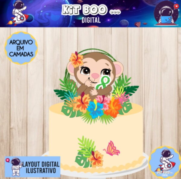Arquivo Topo De Bolo - Macaquinha