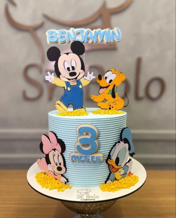 Arquivo Topo de Bolo - Mickey Baby