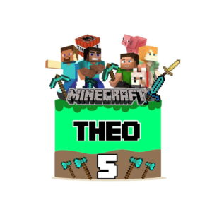 Arquivo Topo de Bolo Minecraft 2