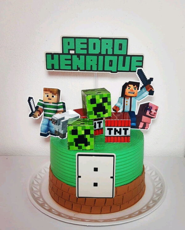 Arquivo Topo de Bolo Minecraft