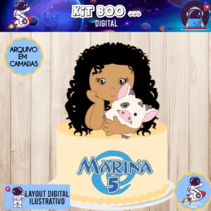 Arquivo Topo de Bolo - Moana Cute