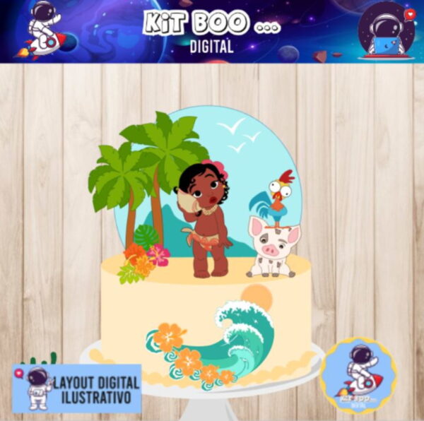 Arquivo Topo de Bolo - Moana