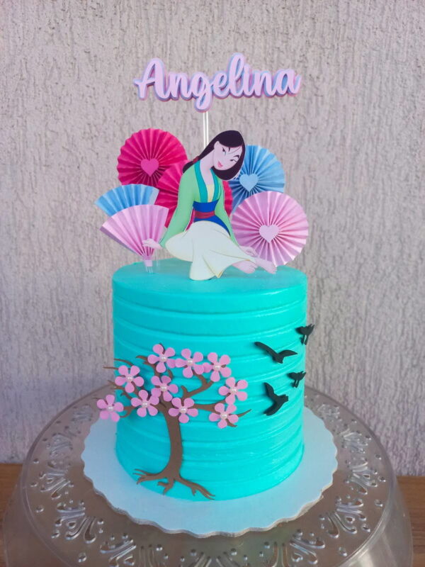 Arquivo Topo de bolo Mulan