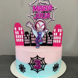 Arquivo Topo de Bolo - Mulher Fantasma Spidey