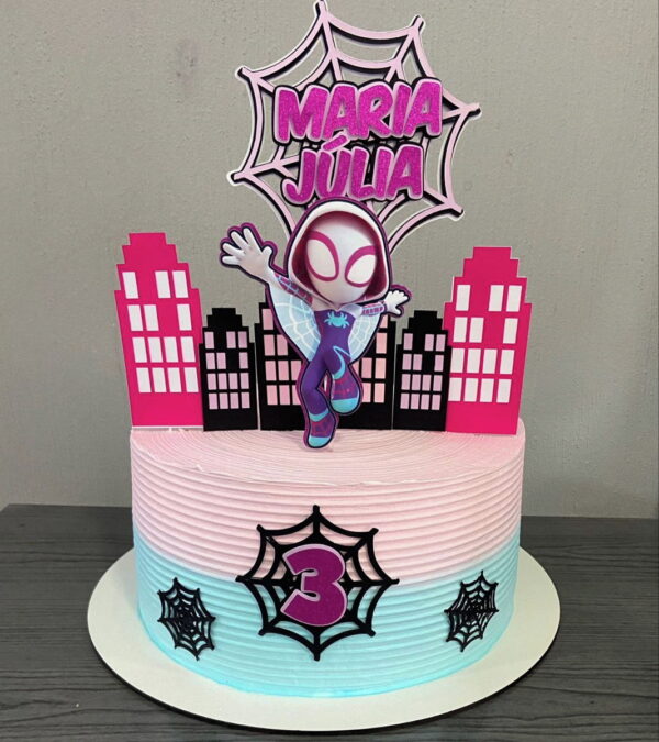 Arquivo Topo de Bolo - Mulher Fantasma Spidey