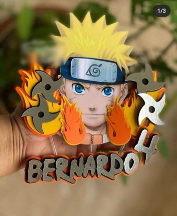 Arquivo Topo de Bolo Naruto - Image 3