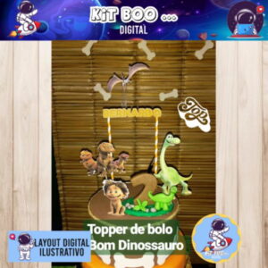 Arquivo Topo de Bolo - O Bom Dinossauro