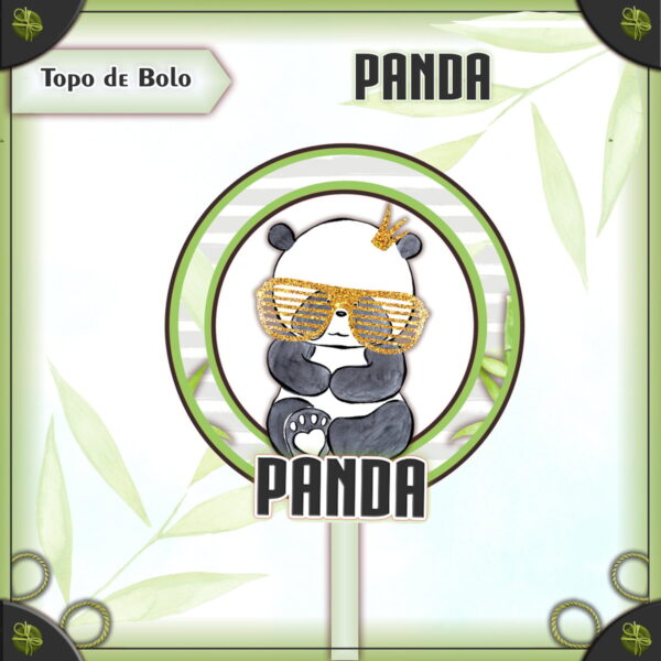 Arquivo Topo de Bolo - Panda