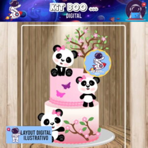 Arquivo Topo de Bolo - Panda