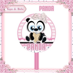 Arquivo Topo de Bolo - Panda