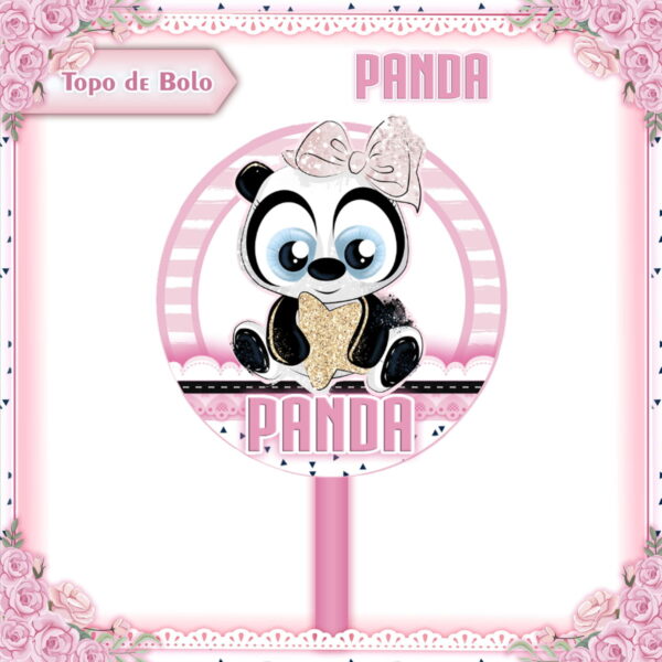 Arquivo Topo de Bolo - Panda