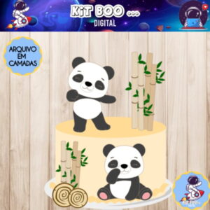 Arquivo Topo de Bolo - Panda