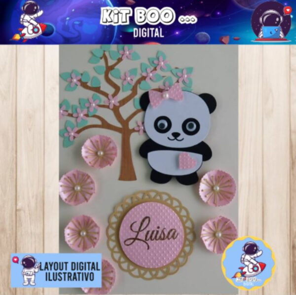 Arquivo Topo de Bolo - Panda