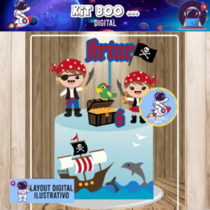 Arquivo Topo de Bolo - Piratas