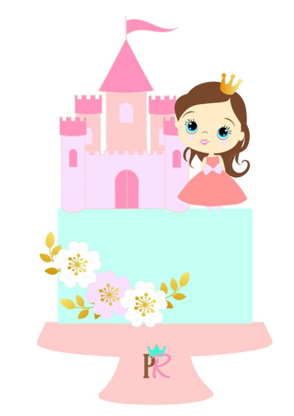 Arquivo Topo de Bolo - Princesa Castelo