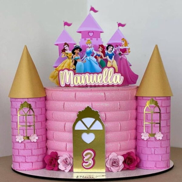 Arquivo Topo de Bolo - Princesa Castelo Studio