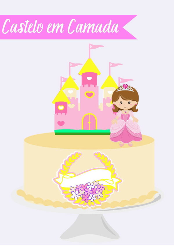 Arquivo Topo de Bolo - Princesa Castelo