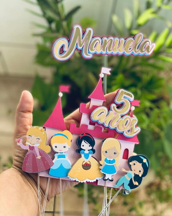 Arquivo Topo de Bolo - Princesas