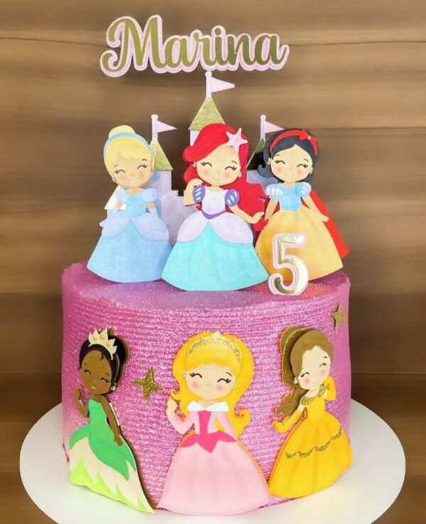 Arquivo Topo de Bolo - Princesas