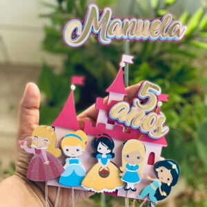 Arquivo Topo de Bolo - Princesas