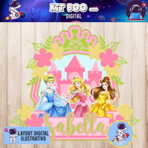 Arquivo Topo de Bolo - Princesas