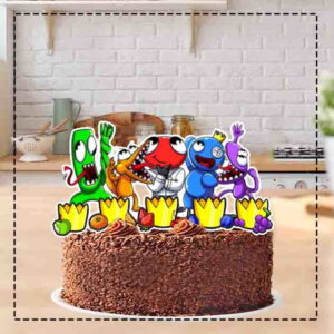 Arquivo Topo de Bolo Rainbow Friends - Compre 1 Ganhe Outro