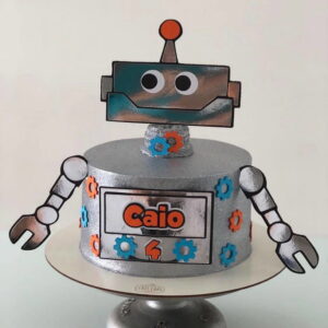 Arquivo Topo de Bolo - Robô