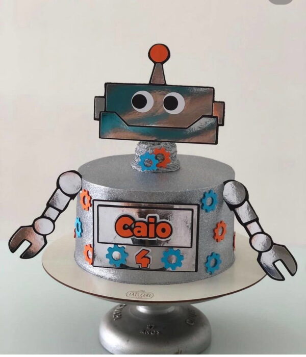 Arquivo Topo de Bolo - Robô