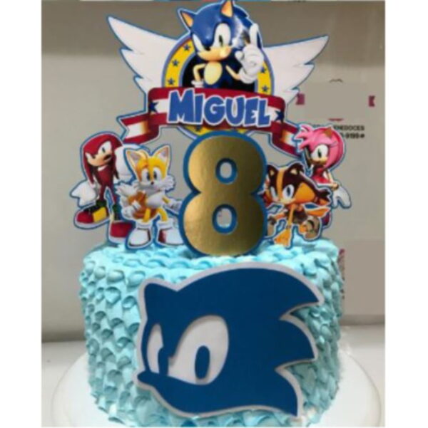 Arquivo Topo de Bolo - Sonic