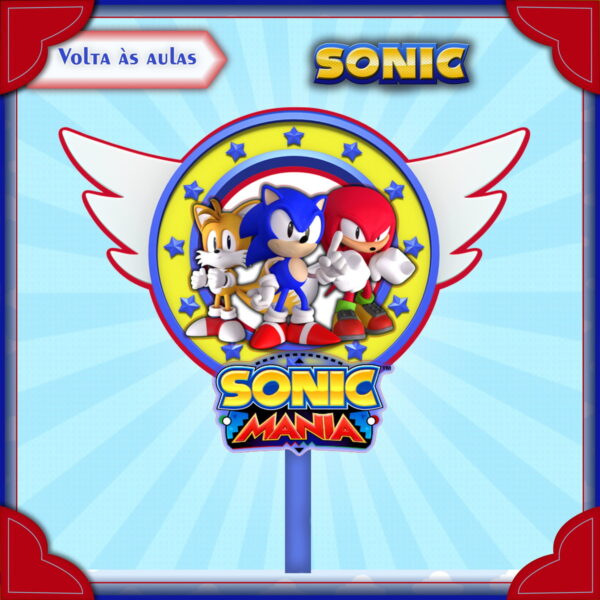 Arquivo Topo de Bolo - Sonic