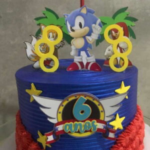 Arquivo Topo de Bolo - Sonic em Camadas