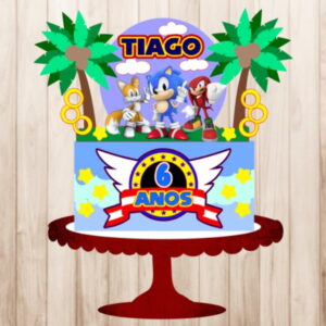 Arquivo Topo de Bolo - Sonic