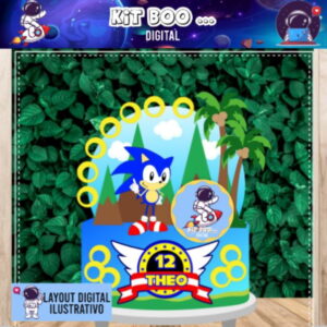 Arquivo Topo de Bolo - Sonic