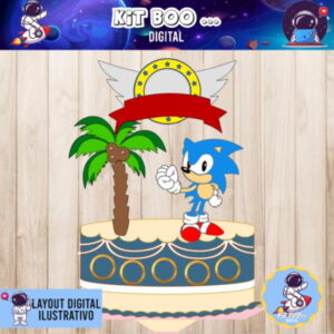 Arquivo Topo de Bolo - Sonic