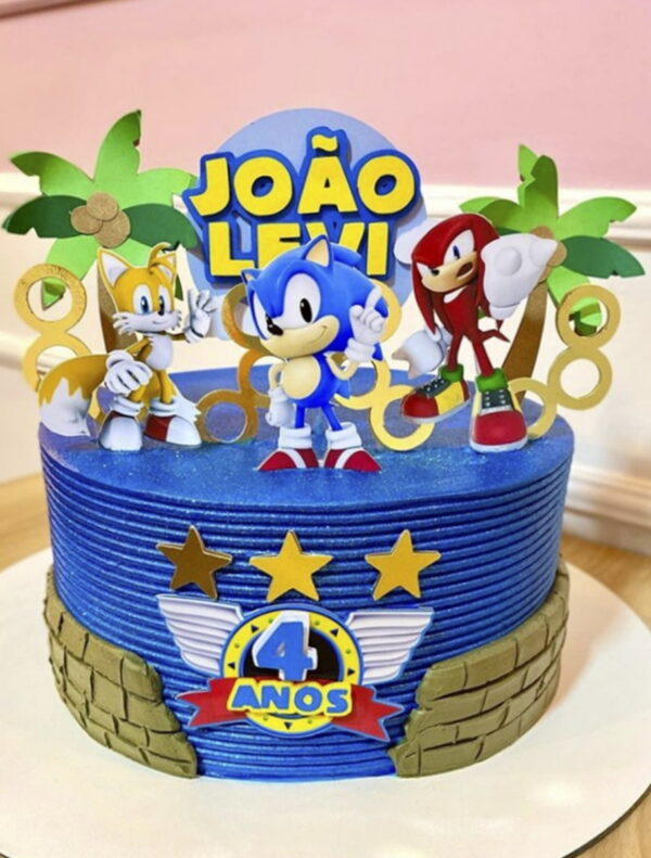 Arquivo Topo de Bolo - Sonic
