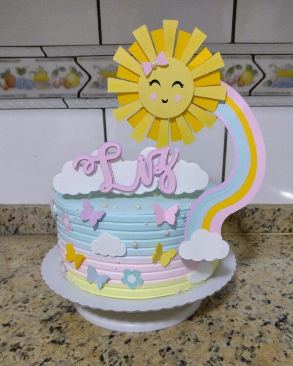 Arquivo Topo de Bolo - Sunshine - Imagem 2