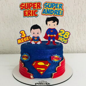 Arquivo Topo De Bolo - Super Homem Cute