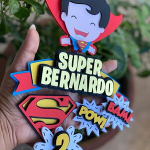 Arquivo Topo de Bolo - Super Homem