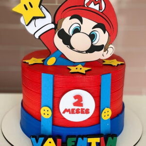 Arquivo Topo de Bolo Super Mario + 4 Arquivos a Sua Escolha