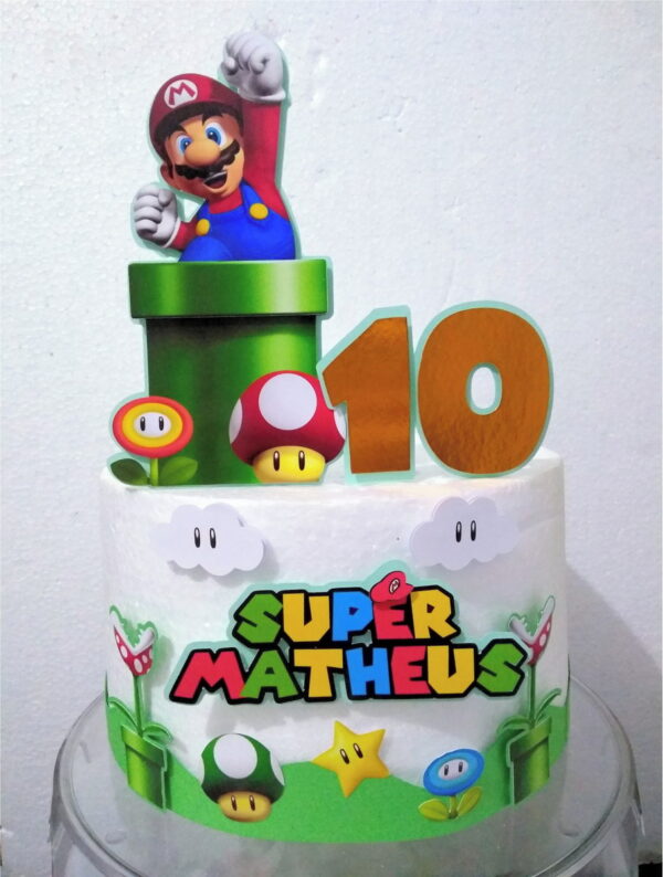Arquivo Topo de Bolo - Super Mario