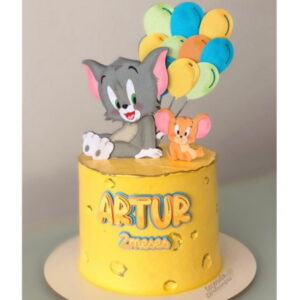 Arquivo Topo de Bolo - Tom e Jerry