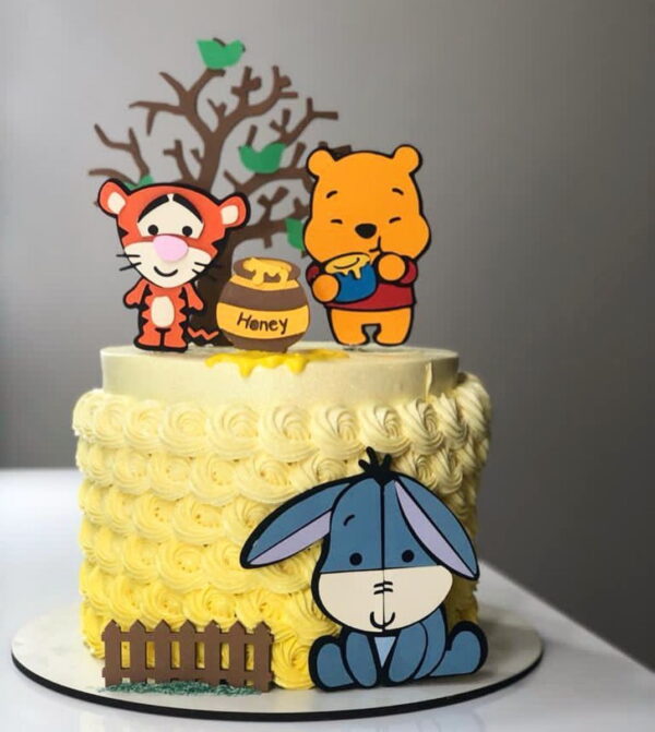 Arquivo Topo de Bolo - Urso Pooh