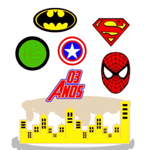 Arquivo Topo de Bolo - Vingadores